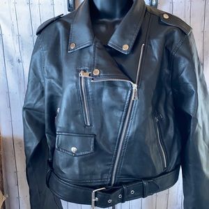 Women’s Moto Jacket Size XL New without Tags
